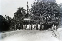 A felvétel az Unione Sportiva Milanese által rendezett Milánó-Budapest-Milánó motorverseny készült., 1928, Visnyovszky Éva, Fortepan #116236