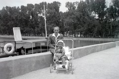 Magyarország, Balatonalmádi, hajókikötő., 1936, Fortepan/Album009, babakocsi, Fortepan #116440