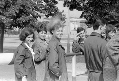 Germany, Berlin, Kelet-Berlin, Pariser Platz, háttérben a berlini fal és a Reichstag keleti homlokzatának egy részlete., 1965, Fortepan, GDR, East-Berlin, Fortepan #11670