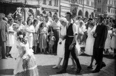 Magyarország, Budapest VII., Erzsébet (Lenin) körút a 29. számú ház előtt, jobbra a Wesselényi utca., 1959, FSZEK Budapest Gyűjtemény / Sándor György, Sándor György, Budapest, Fortepan #117154