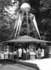 Magyarország, 1960, FSZEK Budapest Gyűjtemény / Sándor György, Sándor György, gömb, Fortepan #117186