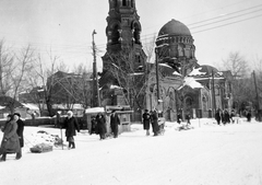 Ukrajna, Harkov, Ozerjanai Szűz Mária-templom., 1942, Gádoros Lajos, templom, pravoszláv templom, Fortepan #11816