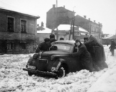 Oroszország, 1942, Gádoros Lajos, Szovjetunió, keleti front, második világháború, Wehrmacht, automobil, Fortepan #11820