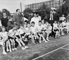 Magyarország, Budapest II., Marczibányi tér, Vasas Turbó sporttelep., 1968, MHSZ, Budapest, Fortepan #118455