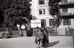 Ausztria, Steinach am Brenner, Bahnhofstrasse 168., Hotel Steinacherhof., 1937, Széman György, Fortepan #118608