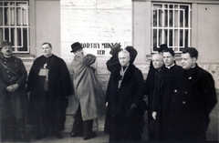 1938, Uj Nemzedék napilap, priest, tableau, soldier, Nicolaus Horthy-portrayal, Fortepan #118710