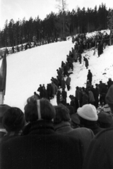 Lengyelország,Liptói-havasok, 1950, Bogdan Celichowski, közönség, sport, havas táj, Fortepan #119709