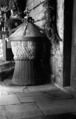 Poland, 1947, Bogdan Celichowski, church, Fortepan #119722