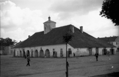 Poland, Staszów, Rynek, Városháza., 1947, Bogdan Celichowski, public building, Fortepan #119761