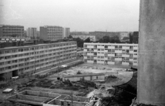 Lengyelország, Wroclaw, ulica Zaporoska, balra a 42-62 számú épület., 1970, Bogdan Celichowski, Fortepan #120246