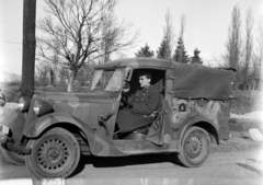 1940, Dienes Balázs, Polski Fiat-márka, Polski Fiat 508, terepminta, Általános Honvédségi Gépjármű Embléma, Fortepan #120293