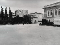 Horvátország, Poreč, Obala maršala Tita, Kerek torony (Torre della Serenissima)., 1913, Hanser Mária, Fortepan #120383