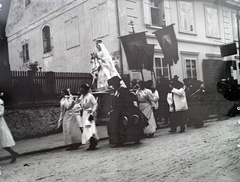 1916, Hanser Mária, procession, Fortepan #120414