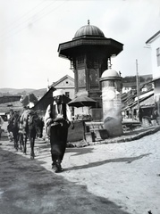 Bosznia-Hercegovina, Szarajevó, Bascarsija, középen a Sebilj kút., 1915, Hanser Mária, Fortepan #120429