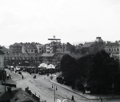 Ausztria, Graz, Jakominiplatz., 1928, Hanser Mária, Fortepan #120491