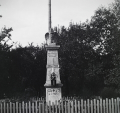 Ausztria, Dietersdorf bei Fürstenfeld, I. világháborús emlékmű., 1928, Hanser Mária, első világháború, emlékmű, Fortepan #120494