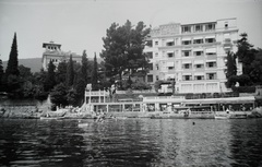 Horvátország, Abbázia, Grand Hotel Belvedere., 1929, Hanser Mária, szálloda, Fortepan #120508