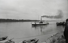 1935, Hanser Mária, ship, steamboat, Ercsi/MÁV I. ship, Fortepan #120550