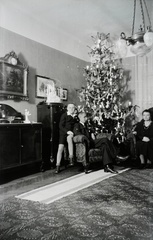 1931, Hanser Mária, christmas tree, Fortepan #120553