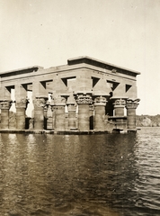 Egypt, Philae, Traianus-kioszk., 1921, Hanser Mária, monument, ancient culture, Fortepan #120673