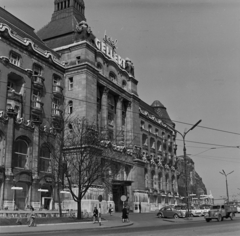 Magyarország, Budapest XI., Szent Gellért tér, Gellért Szálló., 1966, Inkey Tibor, szálloda, Budapest, Fortepan #120742