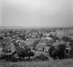 Magyarország, Veszprém, Sintér-domb, kilátás Dózsaváros irányába., 1960, Inkey Tibor, madártávlat, Fortepan #120901