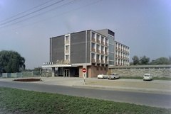 Magyarország, Hajdúszoboszló, József Attila utca 5-7. Hotel Délibáb., 1971, Inkey Tibor, színes, szálloda, Fortepan #120963