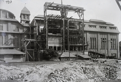 Hungary, Pécs, Hőerőmű; Villamossági központ a DDSG pécsújhegyi szénelőkészítőmű telephelyén 1931. szeptember 9-én. Leltári jelzet: MMKM TFGY 2017.2.408., 1931, Magyar Műszaki és Közlekedési Múzeum / Történeti Fényképek Gyűjteménye / Óbudai Hajógyár gyűjteménye, power station, Fortepan #122174