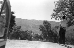 Szíria, Bloudan, kilátás Zabadani felé., 1959, G K, látkép, Fortepan #12242