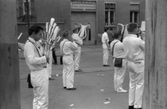 Németország, Berlin, Kelet-Berlin, Monbijouplatz, szemben a 2-es számú ház., 1967, Szepesfalvy Gábor, NDK, Kelet-Berlin, Fortepan #123910