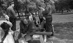 Magyarország, Budapest VIII., Teleki László tér, kirakodóvásár., 1989, Urbán Tamás, Budapest, Fortepan #124723