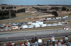 Magyarország, Hungaroring, Mogyoród, a felvétel a Formula-1 második magyar nagydíj alkalmával készült., 1987, Urbán Tamás, mentőautó, Fortepan #124995