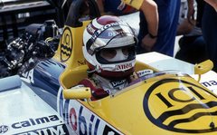 Magyarország, Hungaroring, Mogyoród, Formula-1 első magyar nagydíj, Nelson Piquet a Williams-Honda csapat versenyzője., 1986, Urbán Tamás, színes, Forma-1, Fortepan #125428