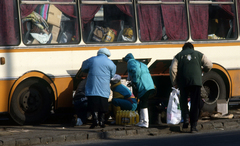 Magyarország, Budapest VIII., Kerepesi út, KGST piac a Keleti pályaudvar közelében., 1989, Urbán Tamás, színes, Budapest, lengyel piac, rendszerváltás, Fortepan #125796