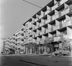 Magyarország, Budapest II., Horvát utca a Kacsa utca felől a Margit körút (Mártírok útja) irányába nézve., 1969, Bauer Sándor, Budapest, Fortepan #126401