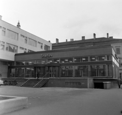 Magyarország, Szeged, Károlyi utca 3., Napsugár bisztró., 1968, Bauer Sándor, vendéglátás, bisztró, neon felirat, Fortepan #126478