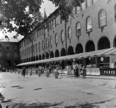 Magyarország, Szeged, Dóm tér., 1963, Bauer Sándor, napellenző, Fortepan #126712