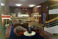 Hungary, Szeged, Kölcsey utca, Royal szálló., 1971, Bauer Sándor, colorful, interior, light, Fortepan #126744