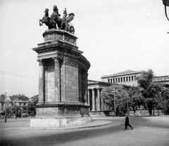 Magyarország, Budapest XIV., Hősök tere., 1959, Fortepan, múzeum, Budapest, Fortepan #12741