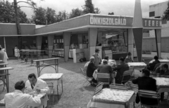 Hungary, Budapest XIV., 1962, Bauer Sándor, self-serving restaurant, Budapest, Fortepan #127480