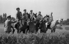 Magyarország, Budapest VIII., Kerepesi út, Ügetőpálya., 1955, Bauer Sándor, lovassport, Budapest, Fortepan #127835