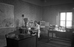 1956, Bauer Sándor, laboratórium, szárítószekrény, kémcső, Fortepan #128250