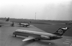 Hollandia, Amszterdam, Schiphol repülőtér., 1972, Bauer Sándor, repülőgép, repülőtér, KLM légitársaság, McDonnell Douglas-márka, McDonnell Douglas DC-9, Fortepan #128401