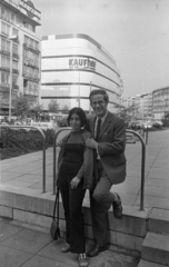 Németország, Frankfurt am Main, Hauptwache, háttérben a Zeil torkolata., 1972, Bauer Sándor, NSZK, Fortepan #128420