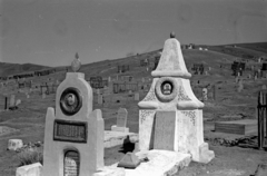 Mongolia, Ulánbátor, 1969, Bagi Gábor, Bagi Róbert, cemetery, Fortepan #128626