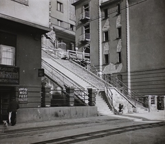 Magyarország, Budapest I., Logodi utca a Jávorka Sándor lépcsőnél., 1936, Fortepan/Album015, Budapest, Fortepan #128822