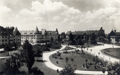 Magyarország, Budapest XIX., Wekerletelep, Kós Károly (Fő) tér., 1928, Gali, Budapest, Fortepan #128982