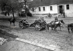 1941, Hajdu Fedő Károly, löveg, tüzérség, német katona, keleti front, Fortepan #129098