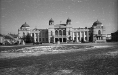 Magyarország, Mohács, Széchenyi tér, Városháza., 1967, Hunyady József, Fortepan #129600