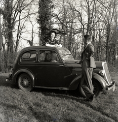 1939, Ladinek Viktor, automobil, napfénytető, Fortepan #130002